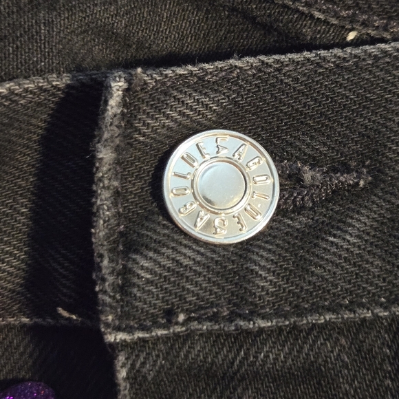 Agolde Cherie Womens High Rise Straight Distressed Luxury Denim Jeans Size 25 - Picture 7 of 10